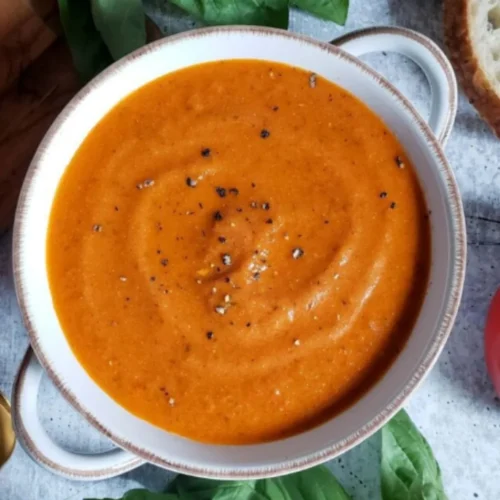 Roasted Tomato Carrot Soup