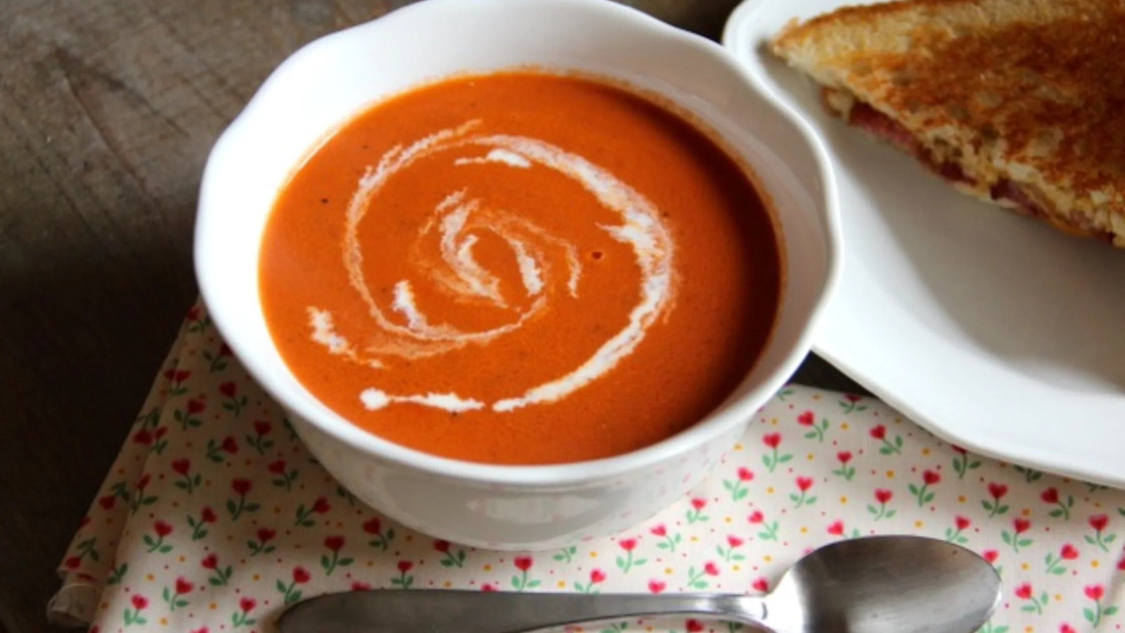 Spiced Roast Tomato Soup