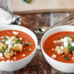 Tomato And Goat Cheese Soup