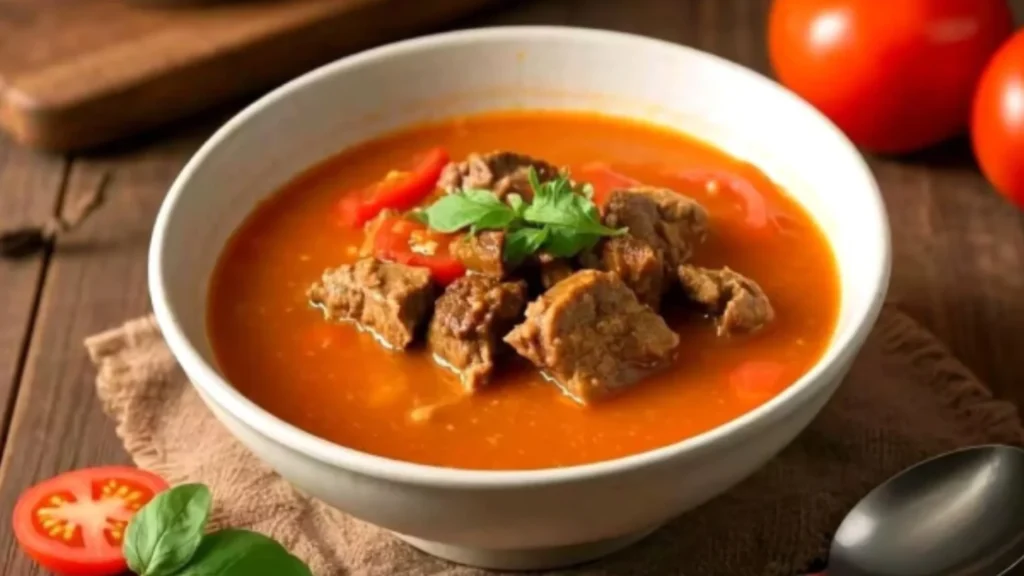 Tomato Beef Soup Chinese